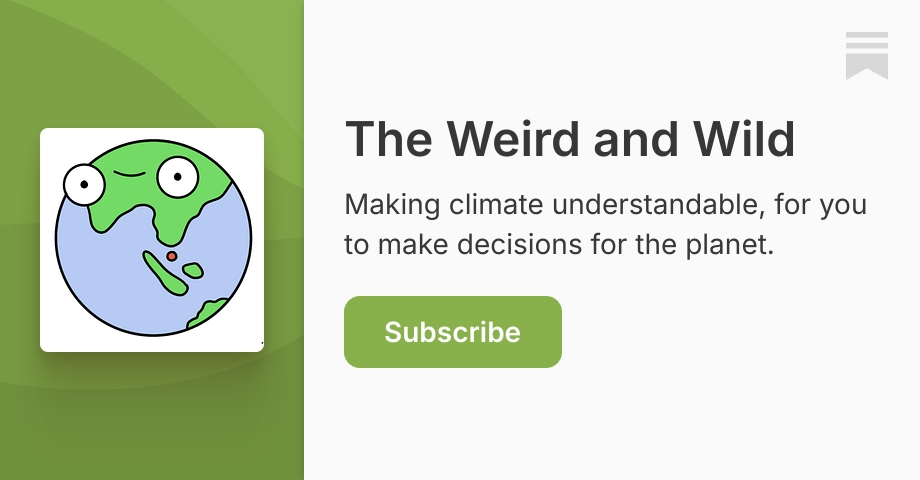 The Weird and Wild | Substack