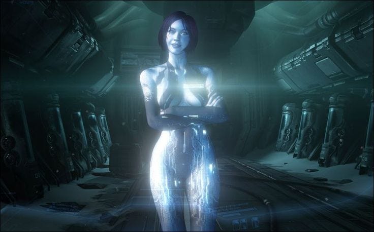 Cortana in Halo 4