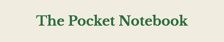 The Pocket Notebook