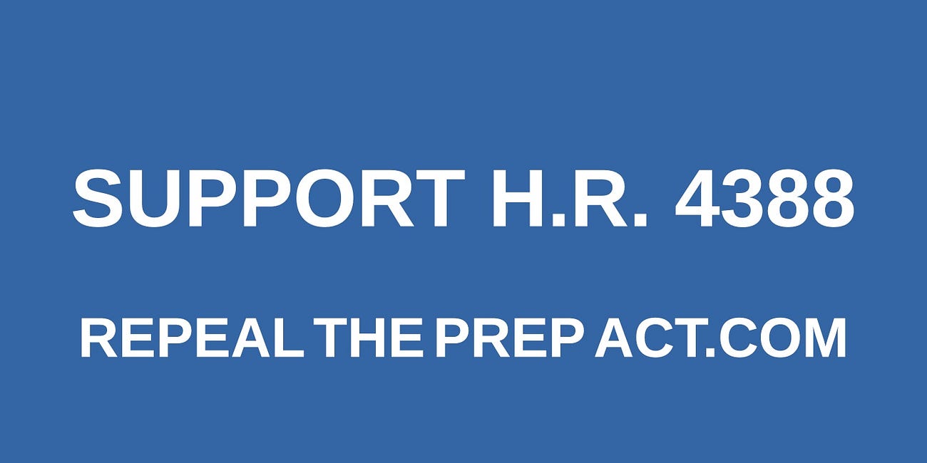 Volunteers Needed to Help Repeal the PREP Act
