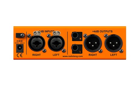  EXTC stereo guitar effects interface