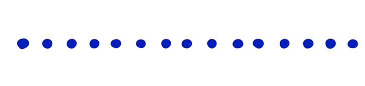 A row of blue dots

Description automatically generated