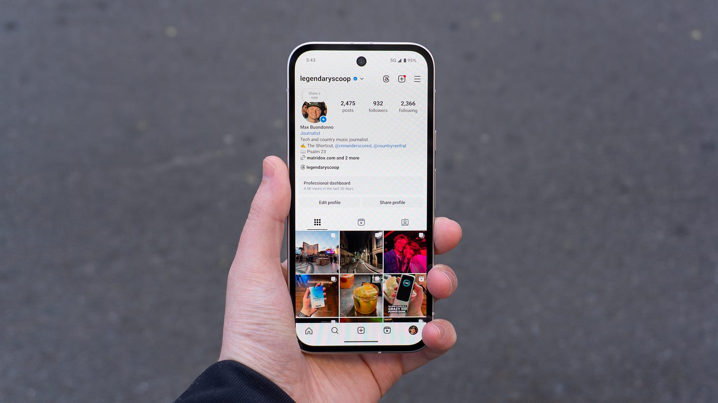 Google Pixel 9a Instagram