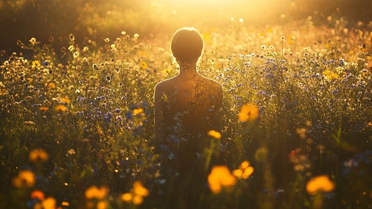 Free Sunset floral backdrop Image | Download at StockCake