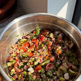 Sardine Mediterranean Wrap