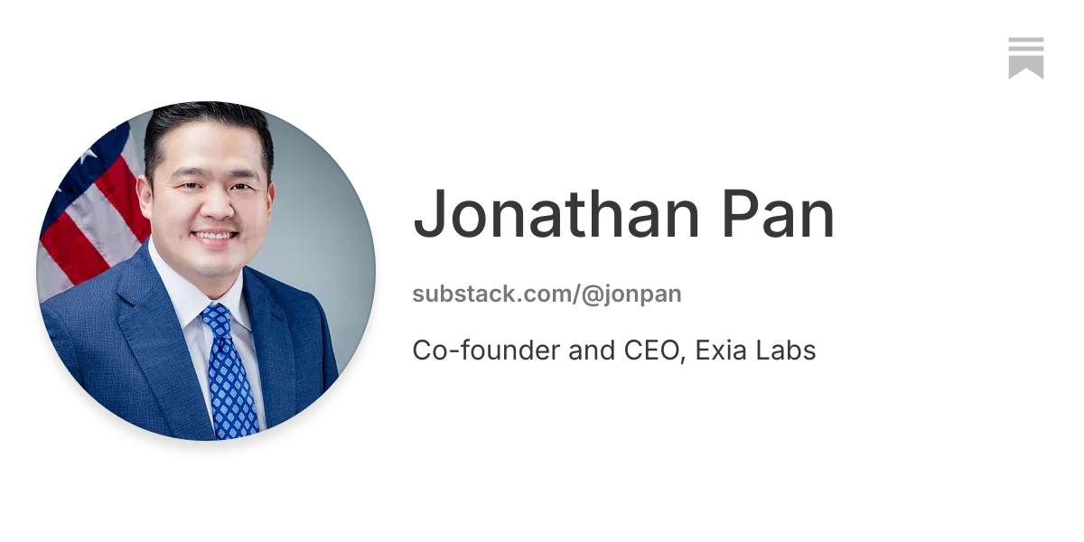 Jonathan Pan | Substack