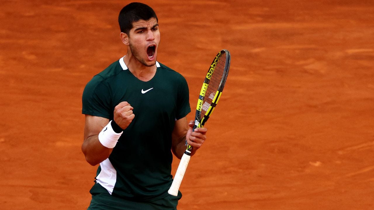 Carlos Alcaraz channels spirit of Real Madrid to defeat Novak Djokovic in  Madrid Open epic | CNN
