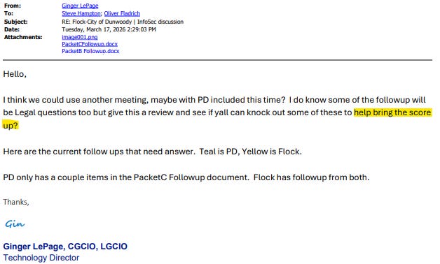 "Help Bring The Score Up": Dunwoody Asked Flock To Help Pass Its Own Security Review Then Moved The Goalposts