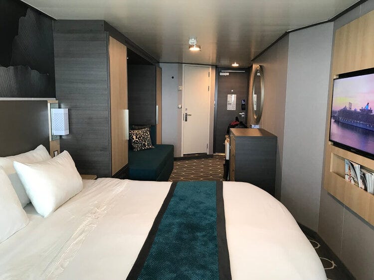A pretty typical interior cabin.