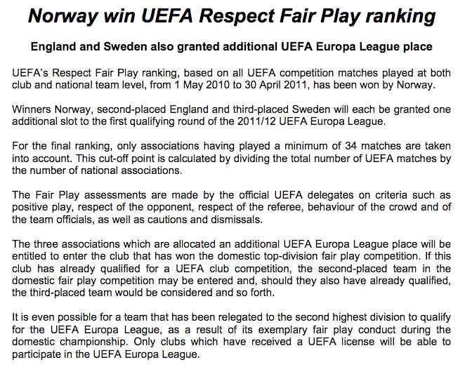 Fair play