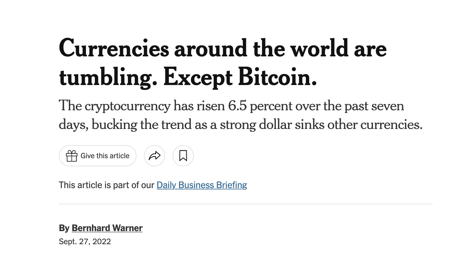 QE Is Back? And Druck Says Crypto Will Have A Renaissance?