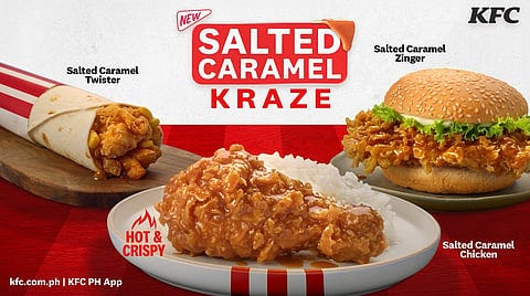 KFC launches bold salted caramel kraze flavor