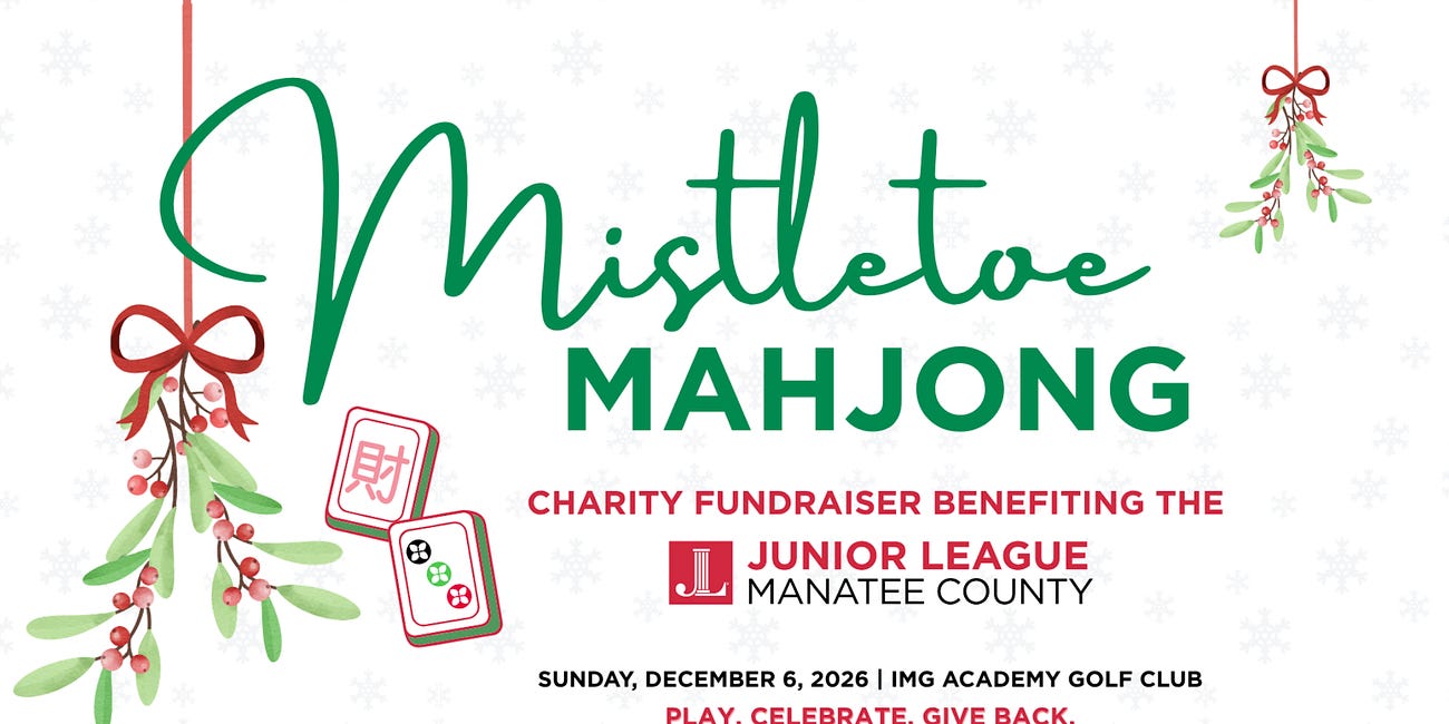 Registration Now Open for Mistletoe Mahjong, a Festive Holiday Fundraiser Benefiting Junior League of Manatee County