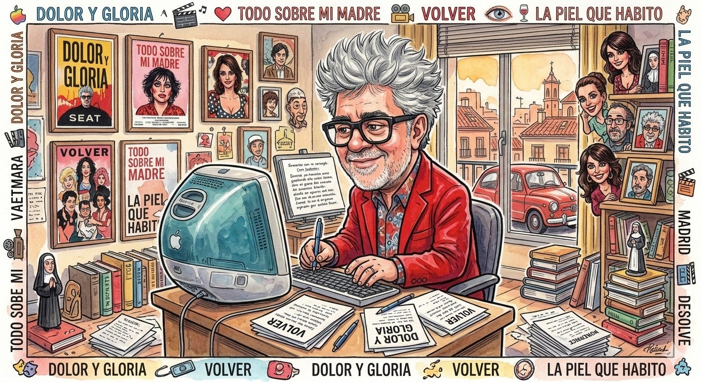 Escribir es traicionar: la lección oculta de Almodóvar para quienes juntamos palabras