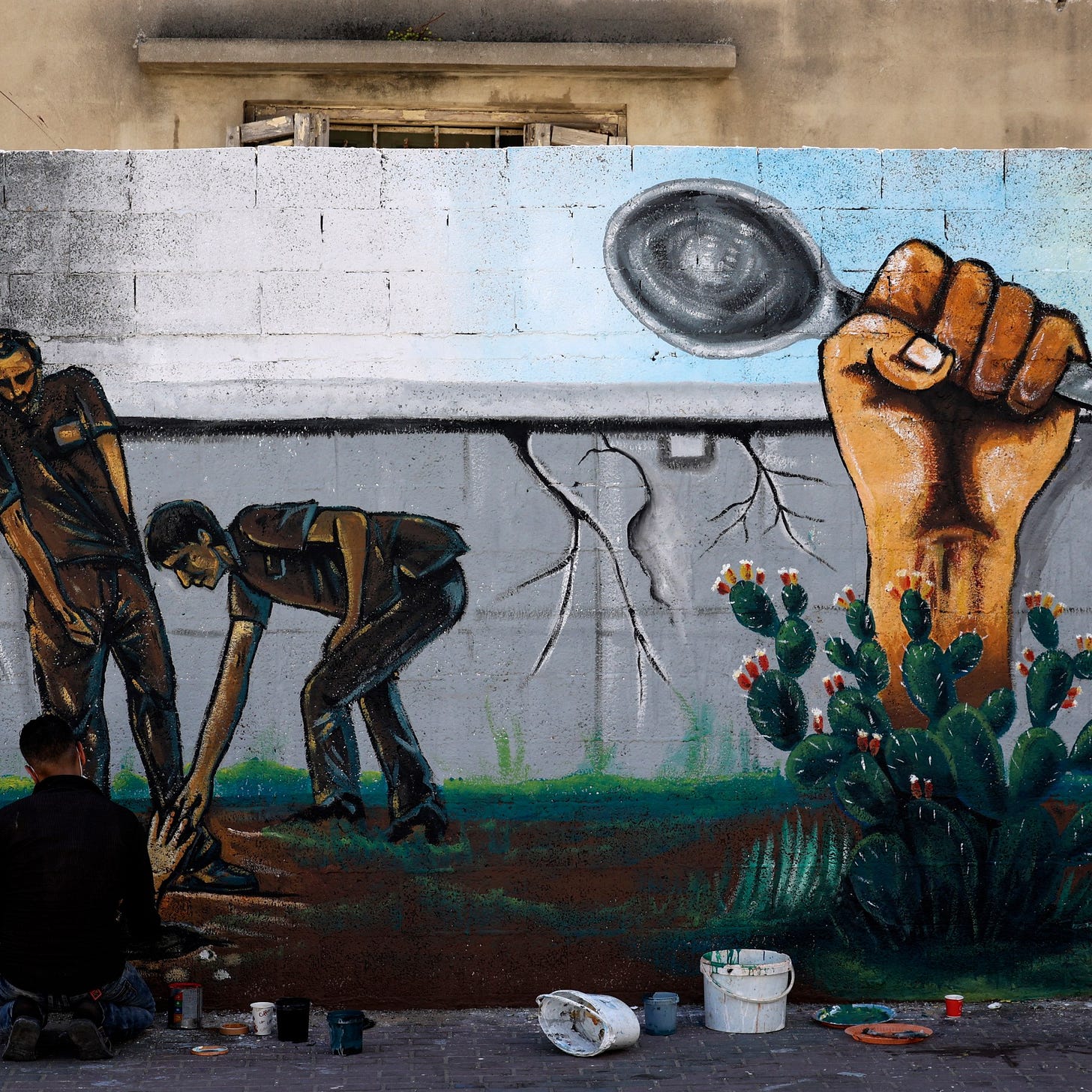 Spoons become a new symbol of Palestinian resistance | Israel ...