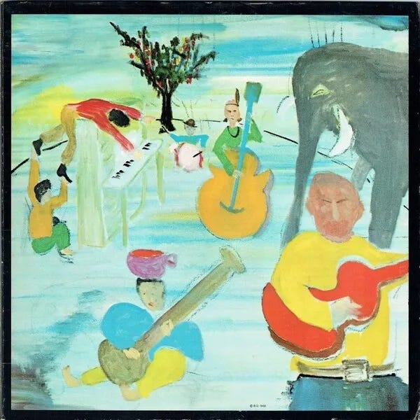 Cover art for Music From Big Pink by The Band