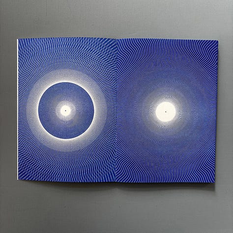 Robert Kleyn: Toward the Great Attractor, Wil Aballe, Vancouver / Gevaert Editions, Bruxelles-Brussel, 2025, Printed and bound by Chez Rosi, Edition of 50, accompanied by a poster [Saint-Martin Bookshop, Bruxelles-Brussel. © Robert Kleyn]