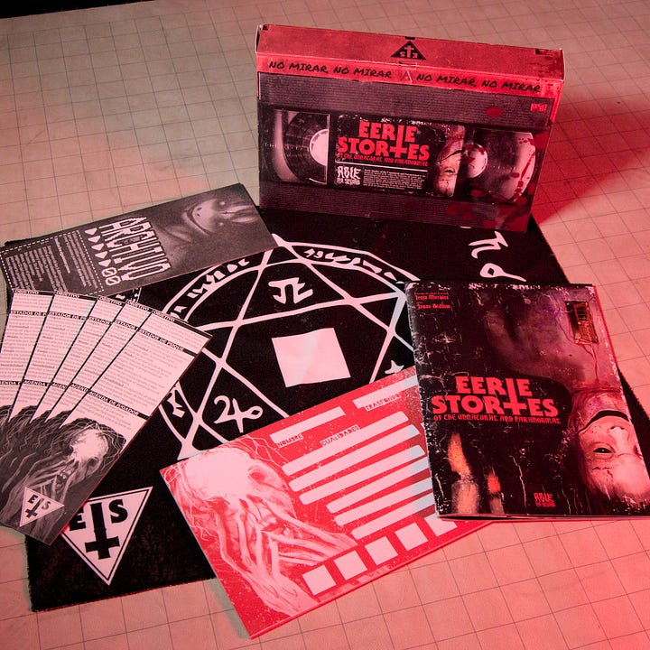 Caja especial de Eerie Stories
