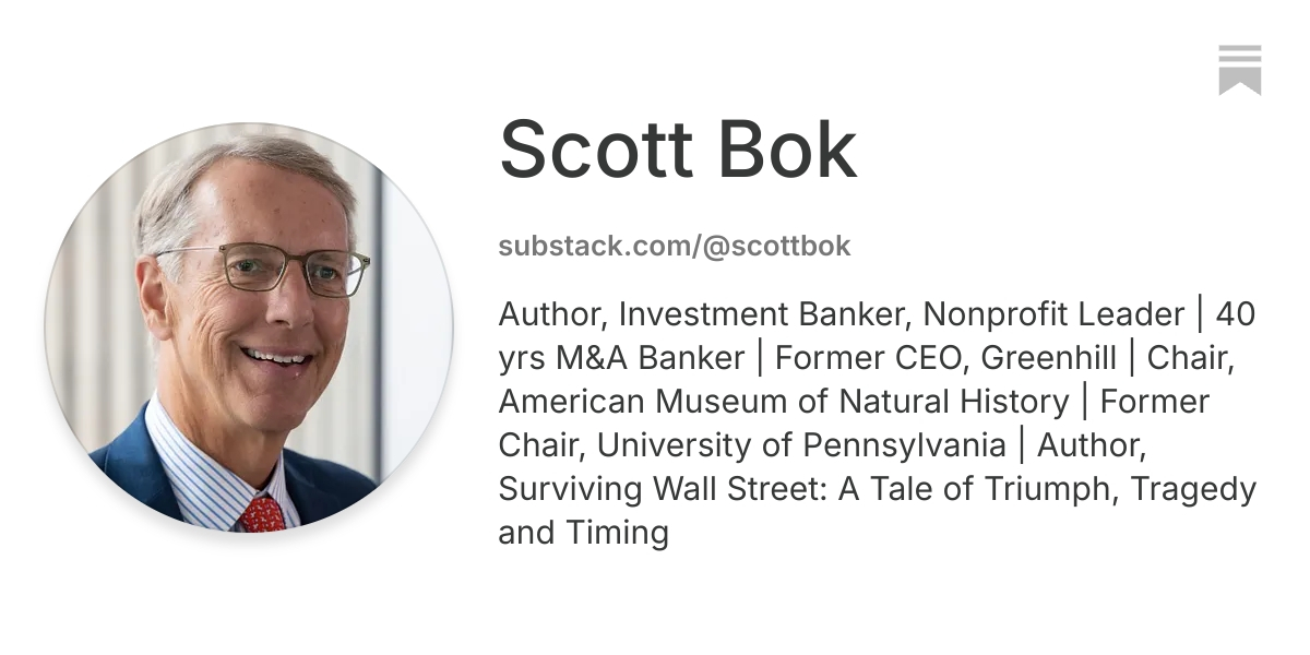 Scott Bok | Substack