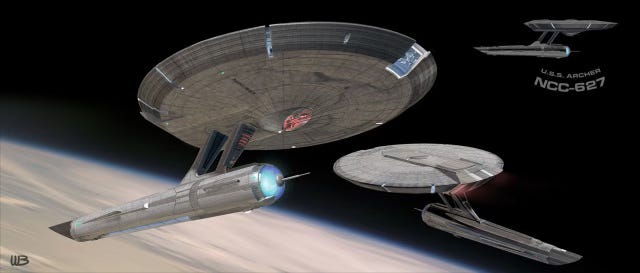 New Ship for Star Trek Adventures: Gral-Class | The Black Campbell