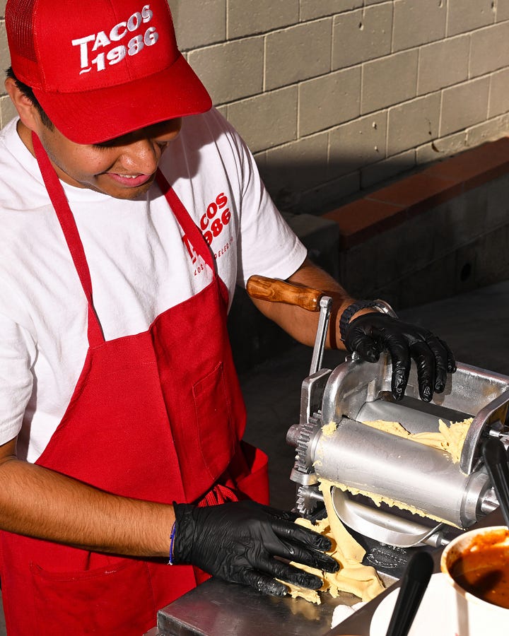 cute baby shower at ours with tacos 1986 tacos + bub and grandma's pastries photos by @daniellegadams