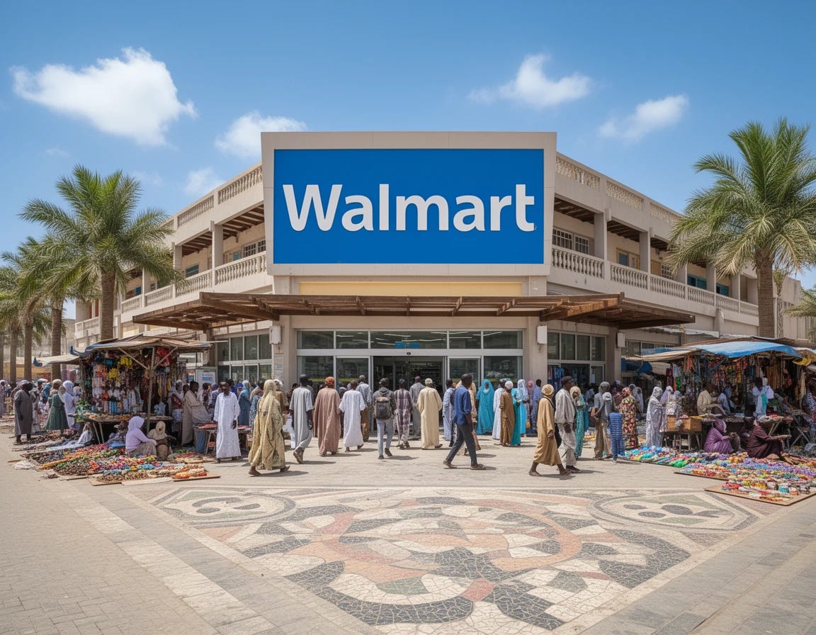 Walmart building in downtown Mogadishu
Walmart building in downtown Mogadishu