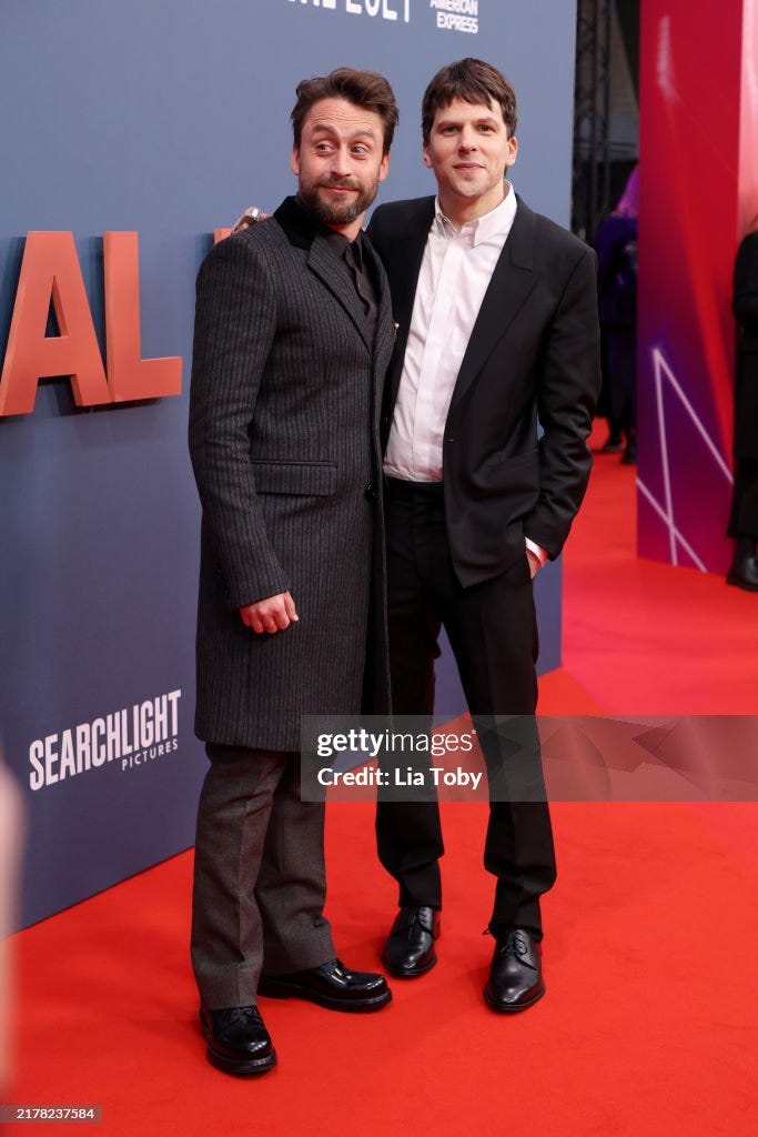 Kieran Culkin and Jesse Eisenberg attend "A Real Pain" Special... News  Photo - Getty Images