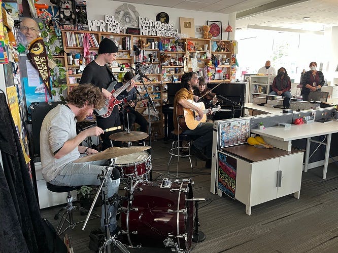 Alex G at the Tiny Desk