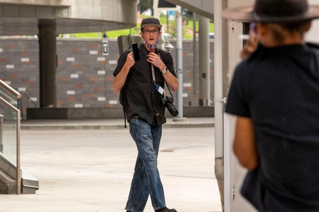 Journalist Joey Camp