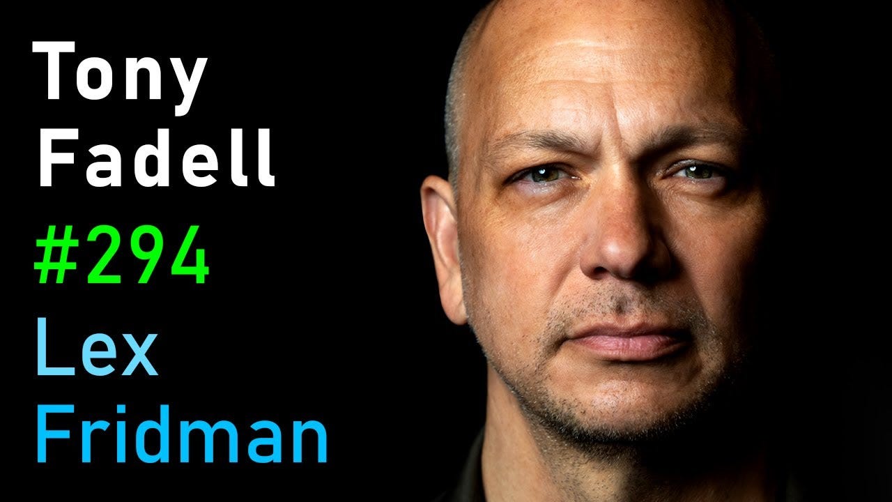 #294 - Tony Fadell: iPhone, iPod, and Nest | Lex Fridman Podcast