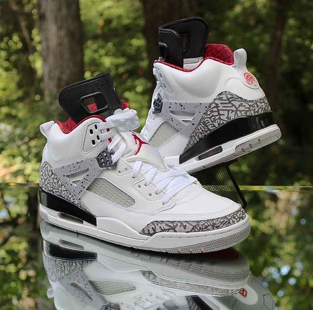Jordan Spizike White Cement Grey Varsity Red 315371-122 Si… | Flickr