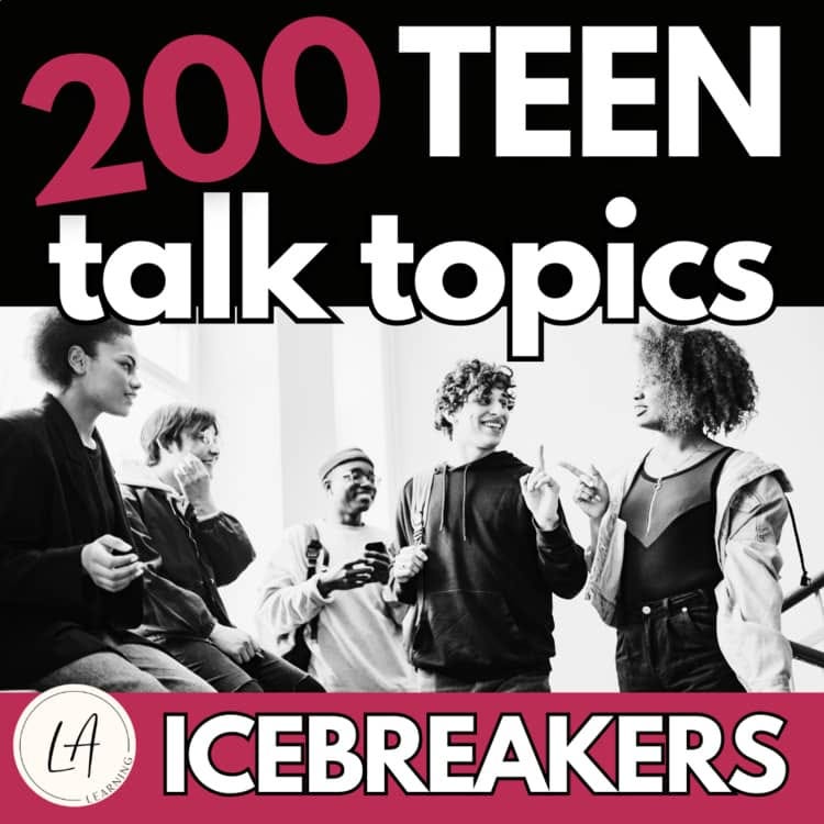 Conversation Starters High School Ice Breakers, Teen Group Discussion Questions