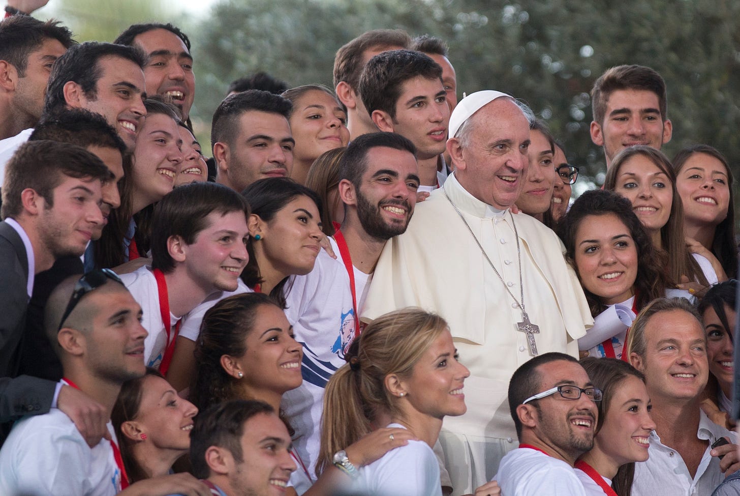 Pope Francis to young people: Don't waste your lives
