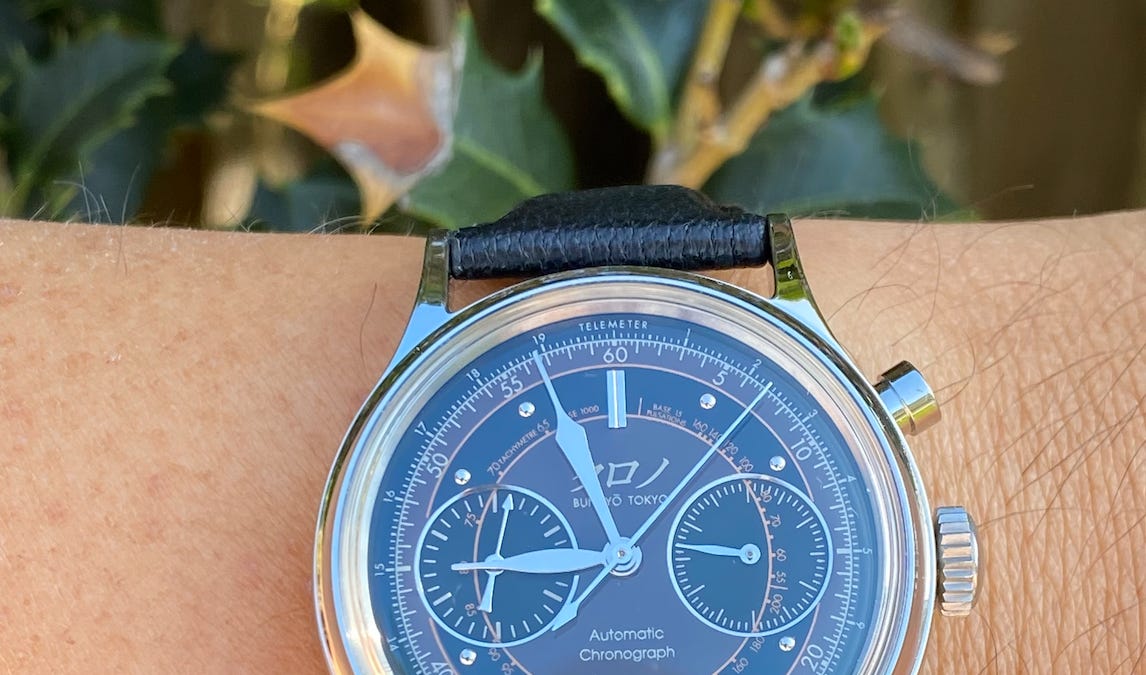 Why I bought it: Kurono By Hajime Asaoka Chronograph 2