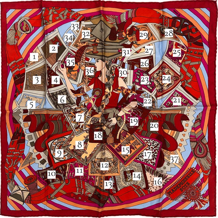 37 Hermès Scarves For The Price Of 1 - Into The H Archives