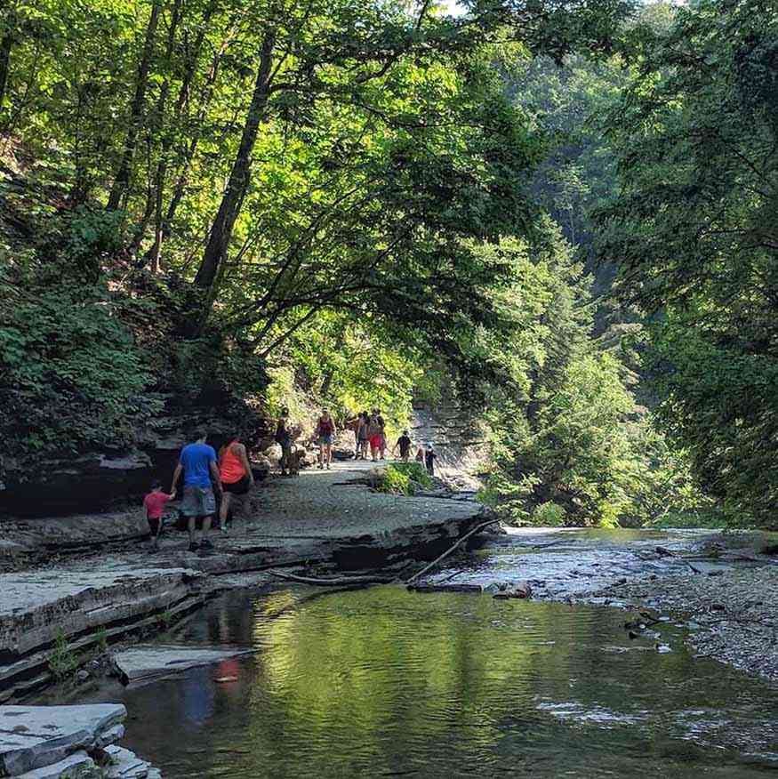 Opening in May: Stony Brook State Park gorge trail Opening in May: Stony Brook State Park gorge trail