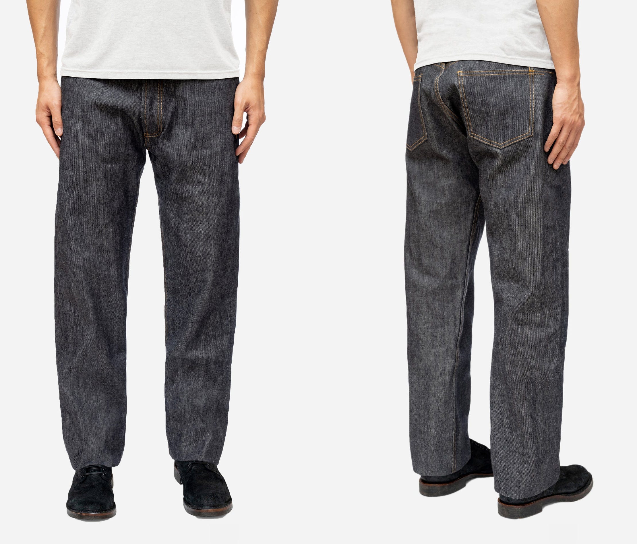 【SCENERITY】Linen Raw Denim Pants Rediscovering Raw Denim - street night live