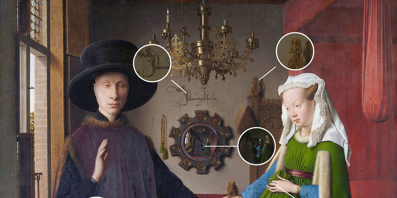 The Arnolfini Portrait: Van Eyck’s Secret Detail-by-Detail
