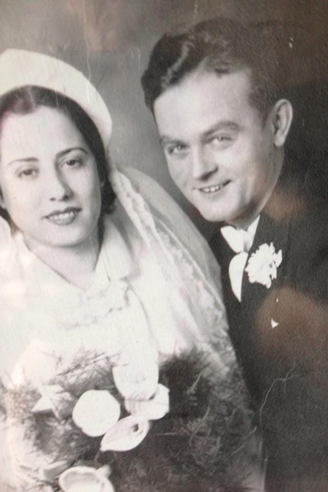 Lili’s great grandmother and great grandfather on their wedding day.