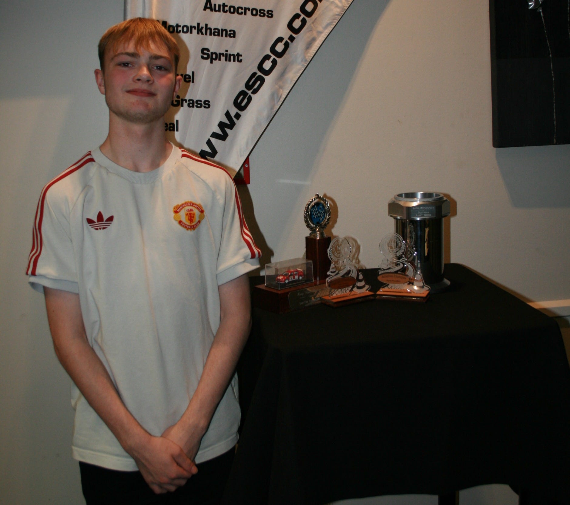 Josh Cooper cleans up at Eastern Southland Car Club prizegiving