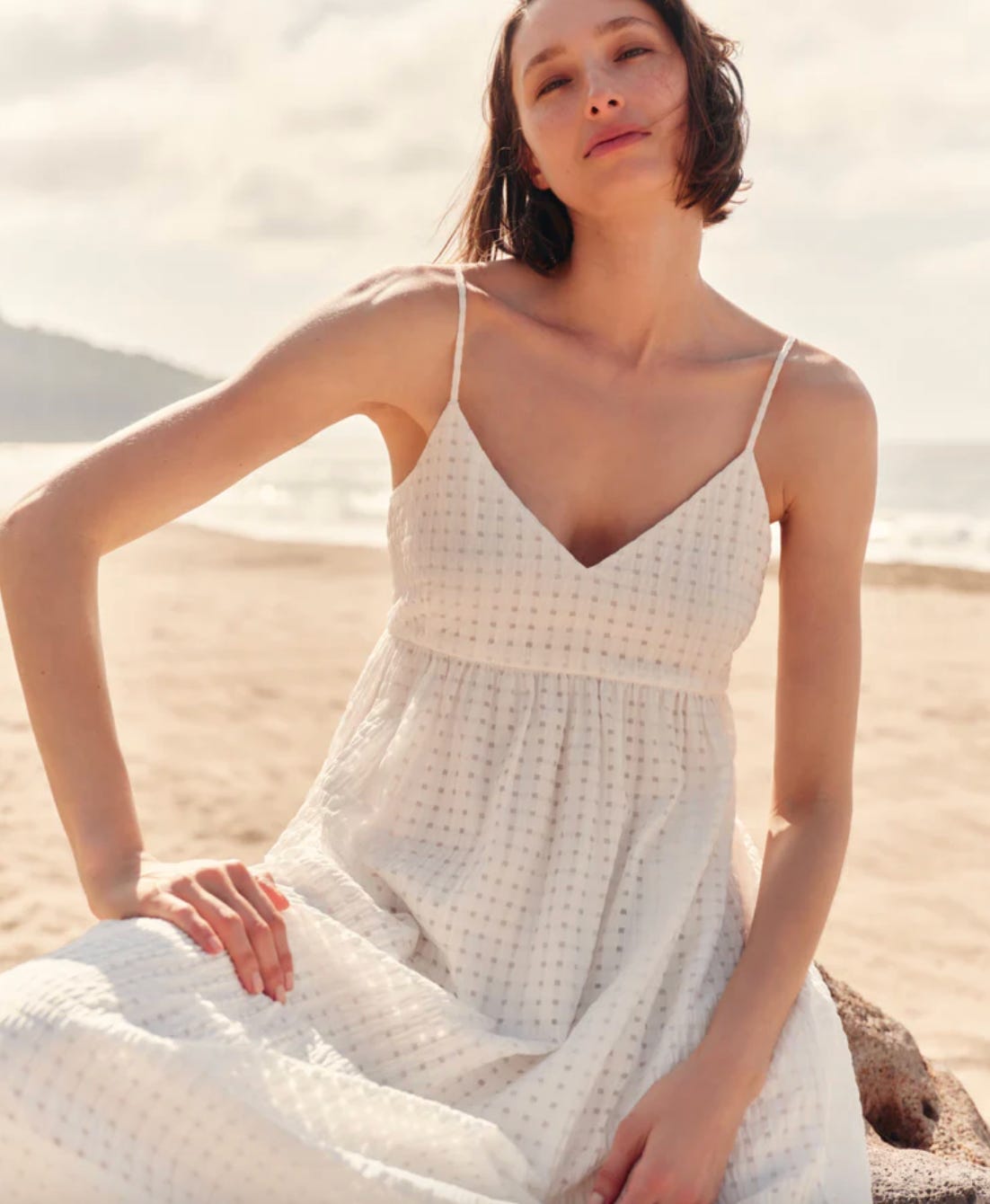 amazon white cotton dresses Womens Casual Cotton Linen Midi Dresses Crewneck White Dress Plain Lace Half Sleeve Loose Flowy Shift Dress at Amazon Women's Clothing store