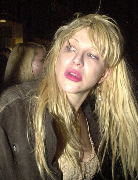 Image result for courtney love bad photo