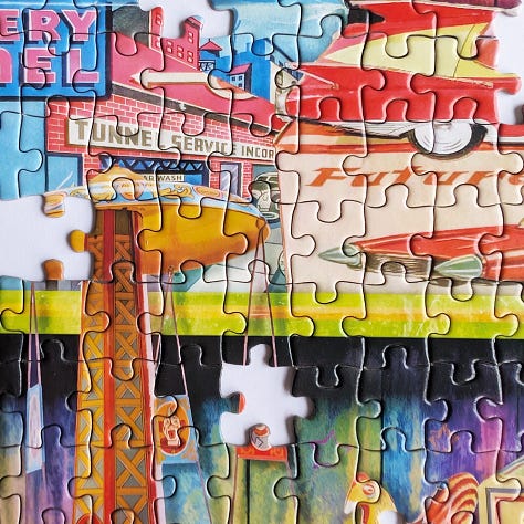 Big Ben Milton Bradley Toy Wonderama Jigsaw Puzzle