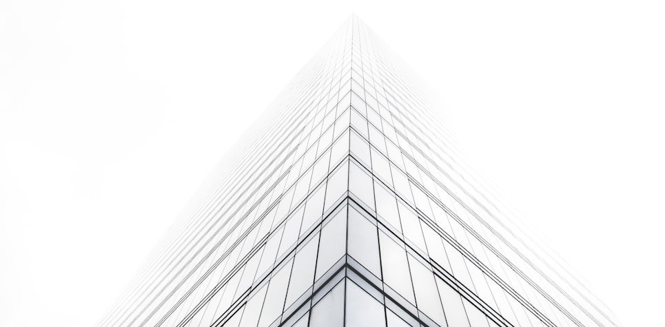 bottom view of glass building bottom view of glass building