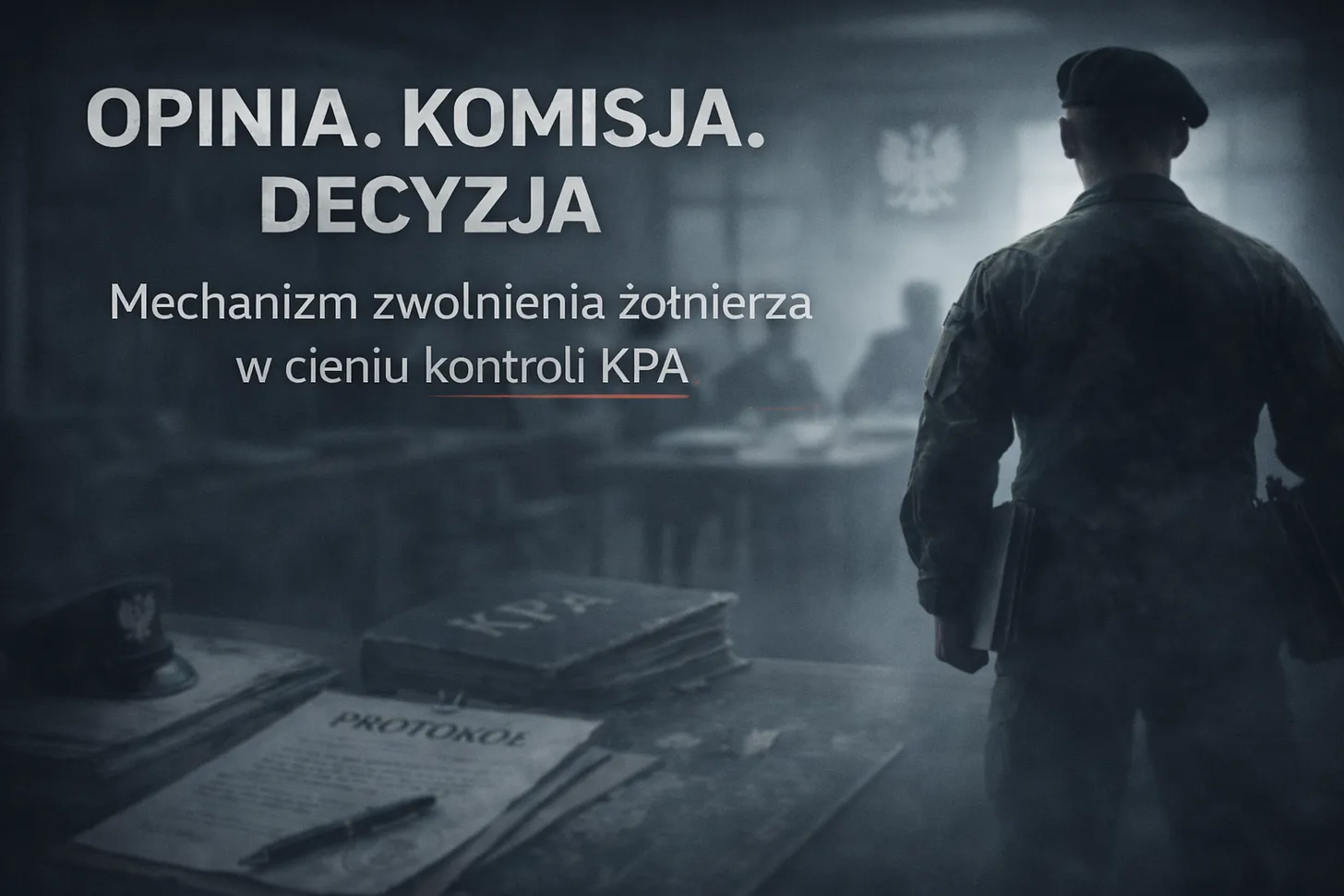 Opinia zamiast decyzji. Mechanizm zwolnienia żołnierza w cieniu kontroli KPA