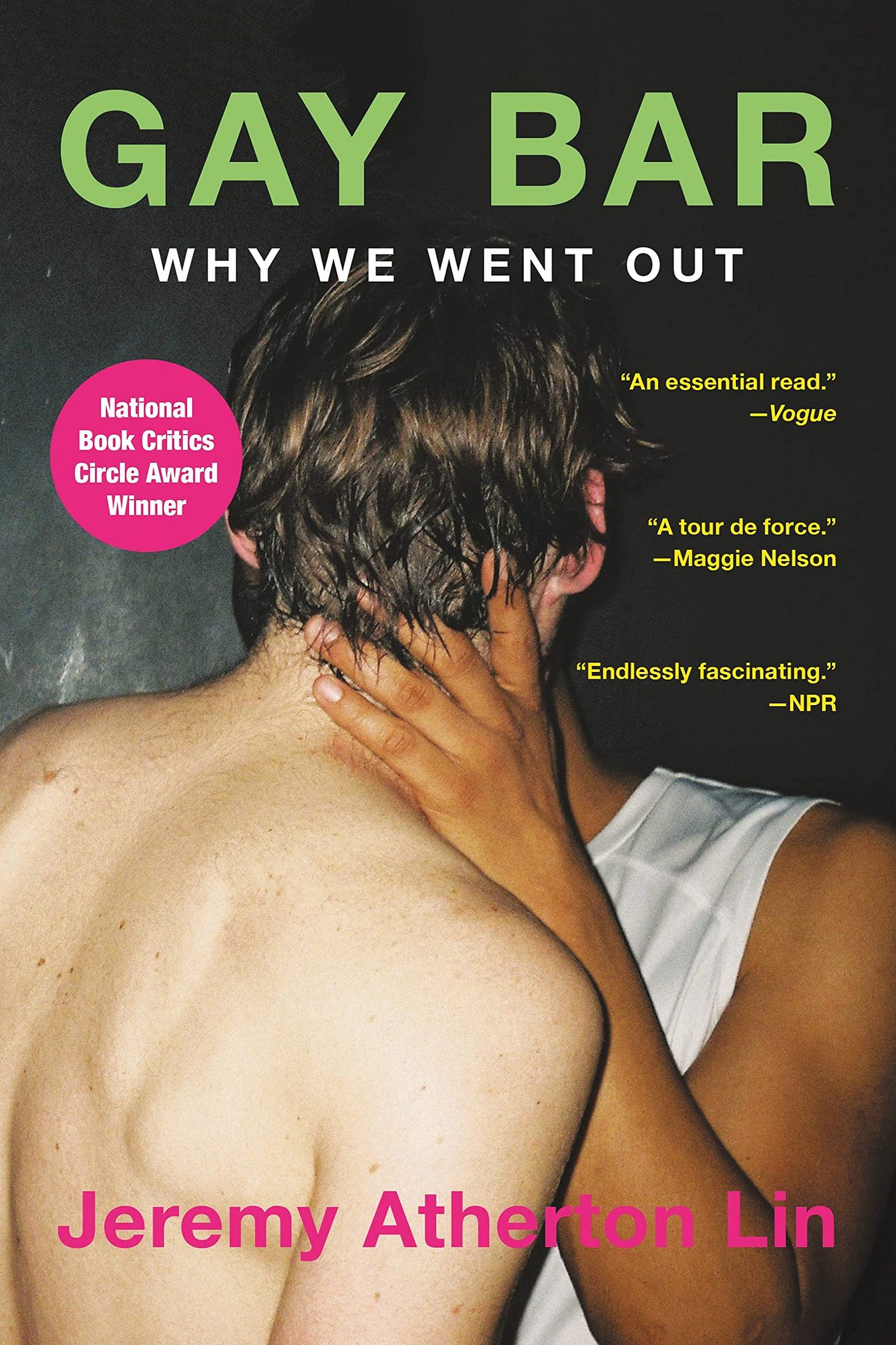 Gay Bar: Why We Went Out: Lin, Jeremy Atherton: 9780316458757: Amazon.com:  Books