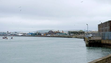 The changing landscape of Shoreham-by-Sea - river developments.