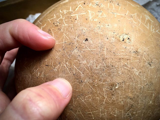 2,300-year-old curse jar found in Athens Agora