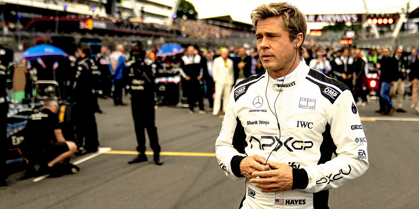 How F1 The Movie Filmed Its Formula 1 Racing Scenes With Brad Pitt