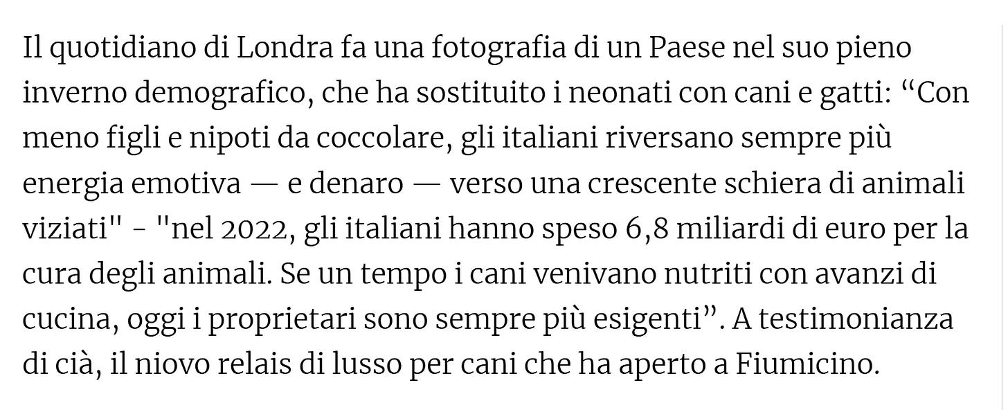 screenshot di parte di un articolo dell'Huffington post a proposito di quanto riportato dal FInancial TImes.